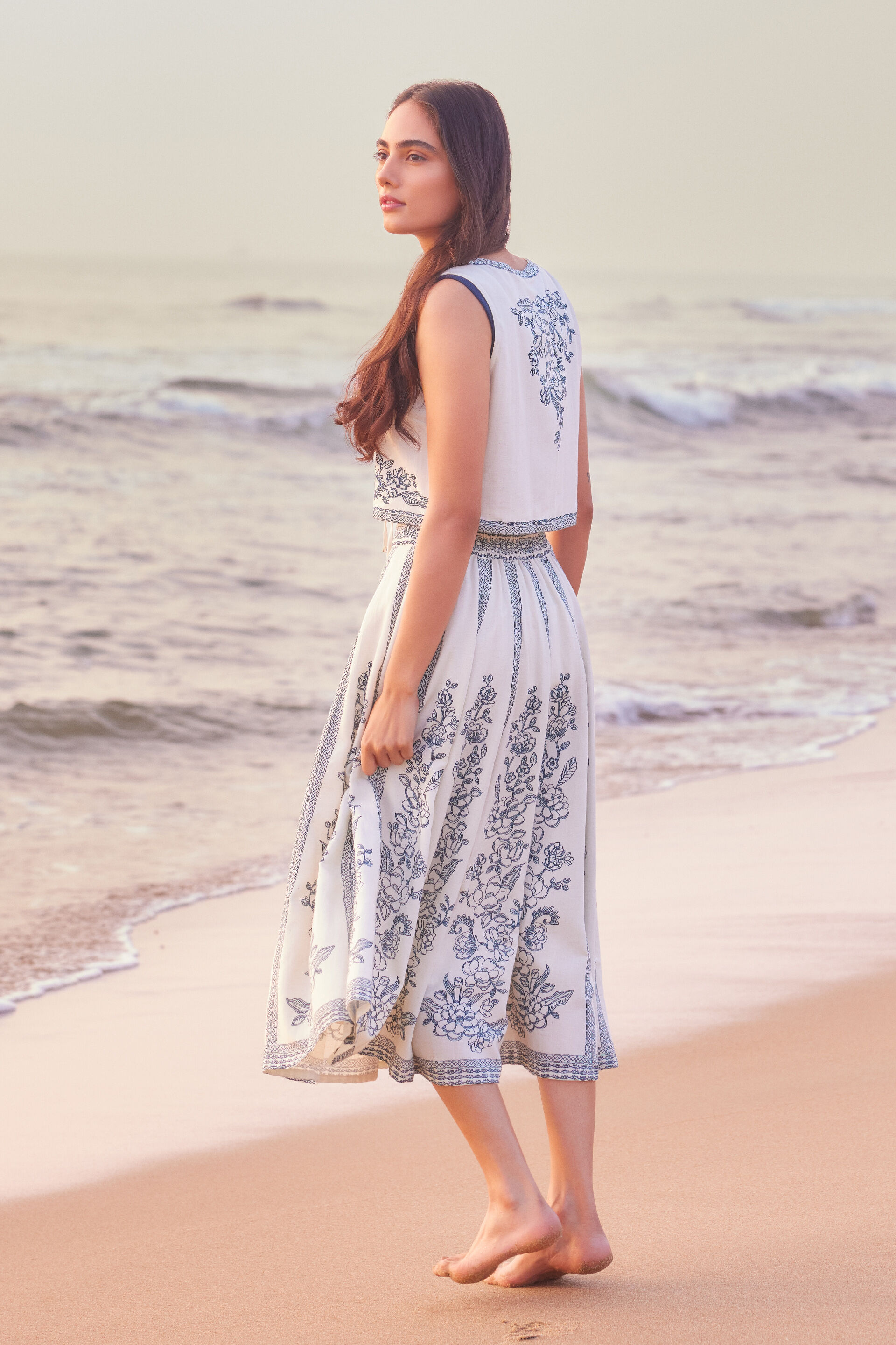 Summer Lovin' Skirt Set, White, image 3